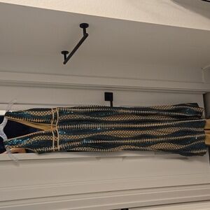 Elegant plunging neckline formal